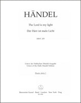 Handel: The Lord is my light, HWV 255