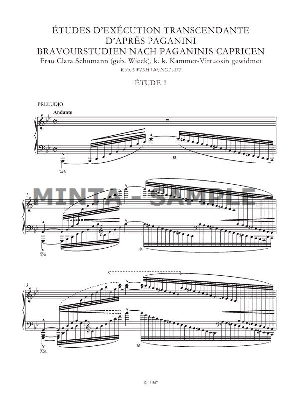 Liszt: Études d'exécution transcendante d'apres Paganini and Other Piano Works