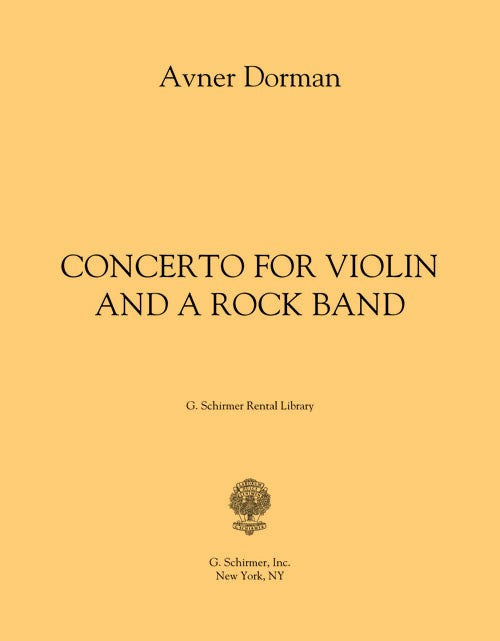Dorman: Concerto for Violin and a Rock Band