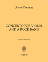 Dorman: Concerto for Violin and a Rock Band