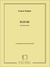 Poulenc: Élégie, FP 175