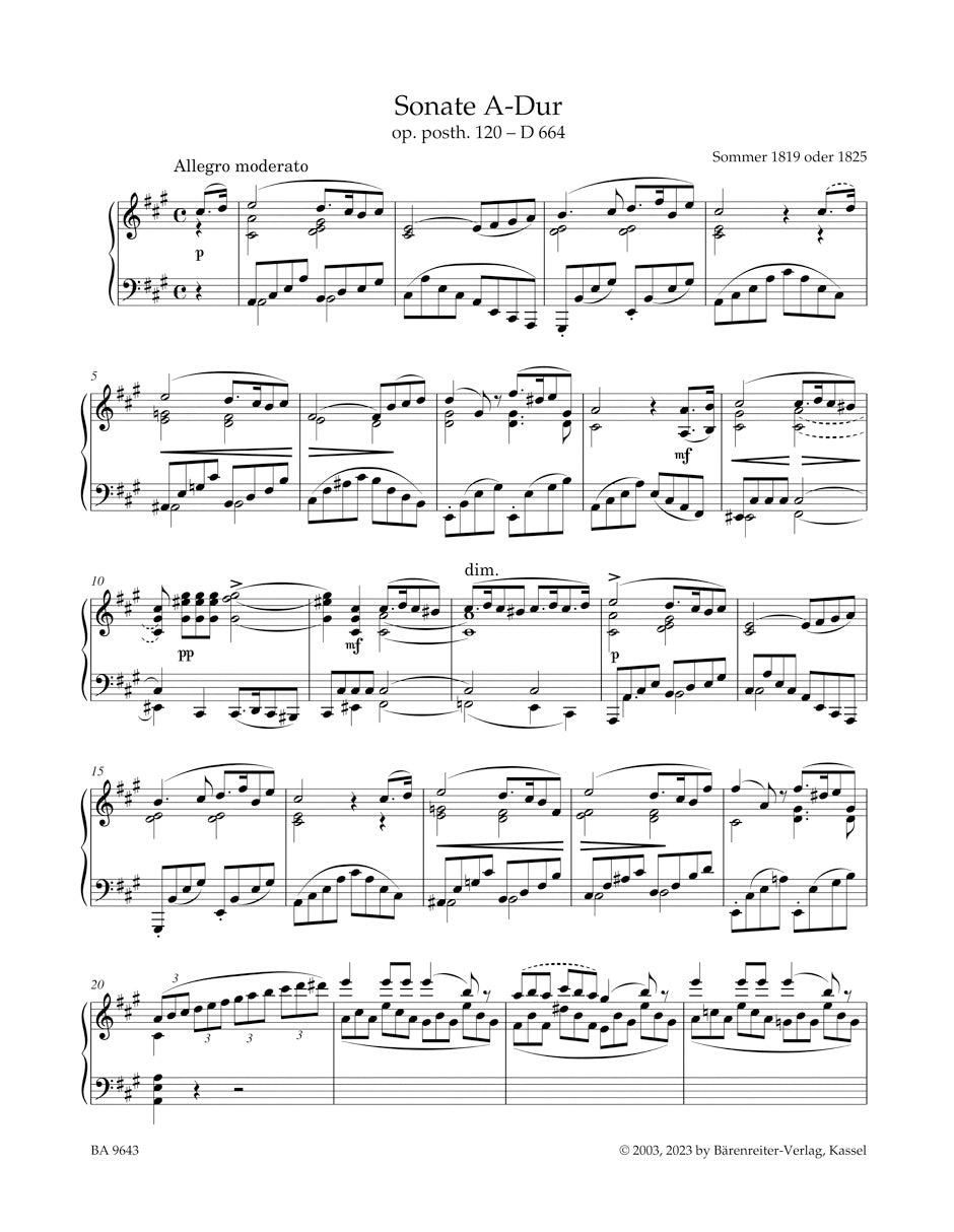 Schubert: Piano Sonatas - Volume 2 (The Middle Sonatas)
