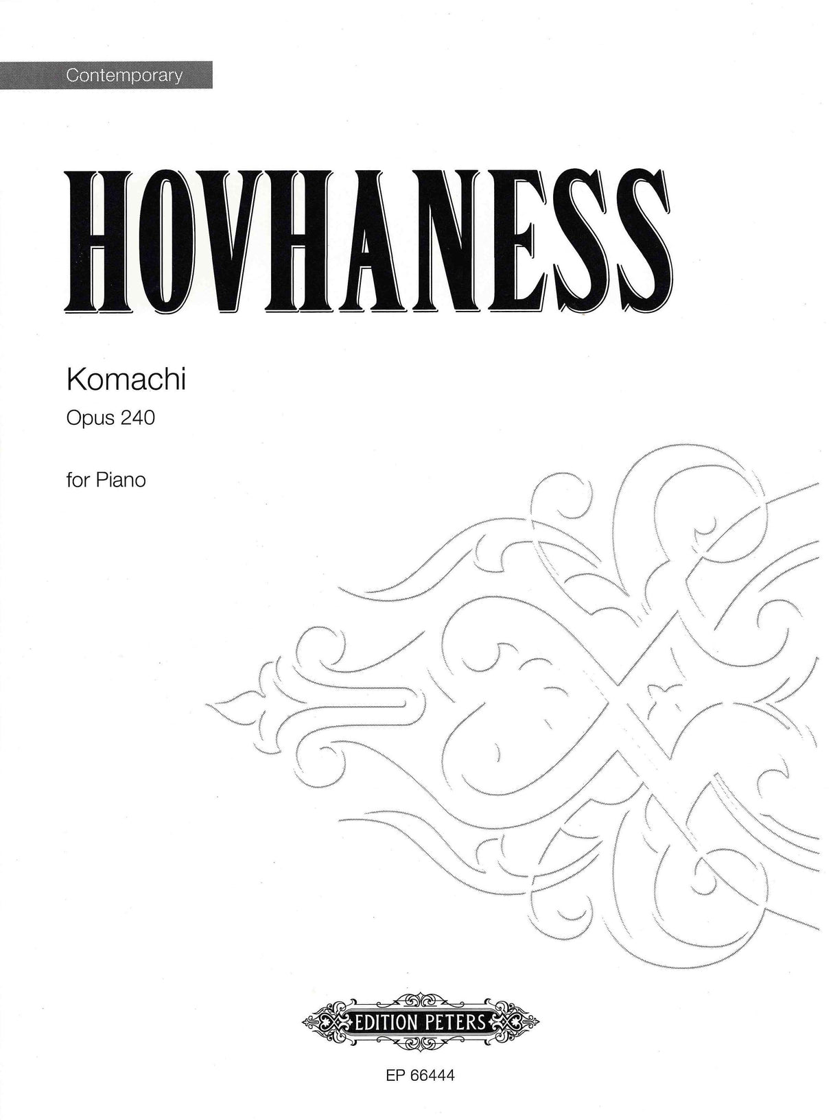 Hovhaness: Komachi, Op. 240