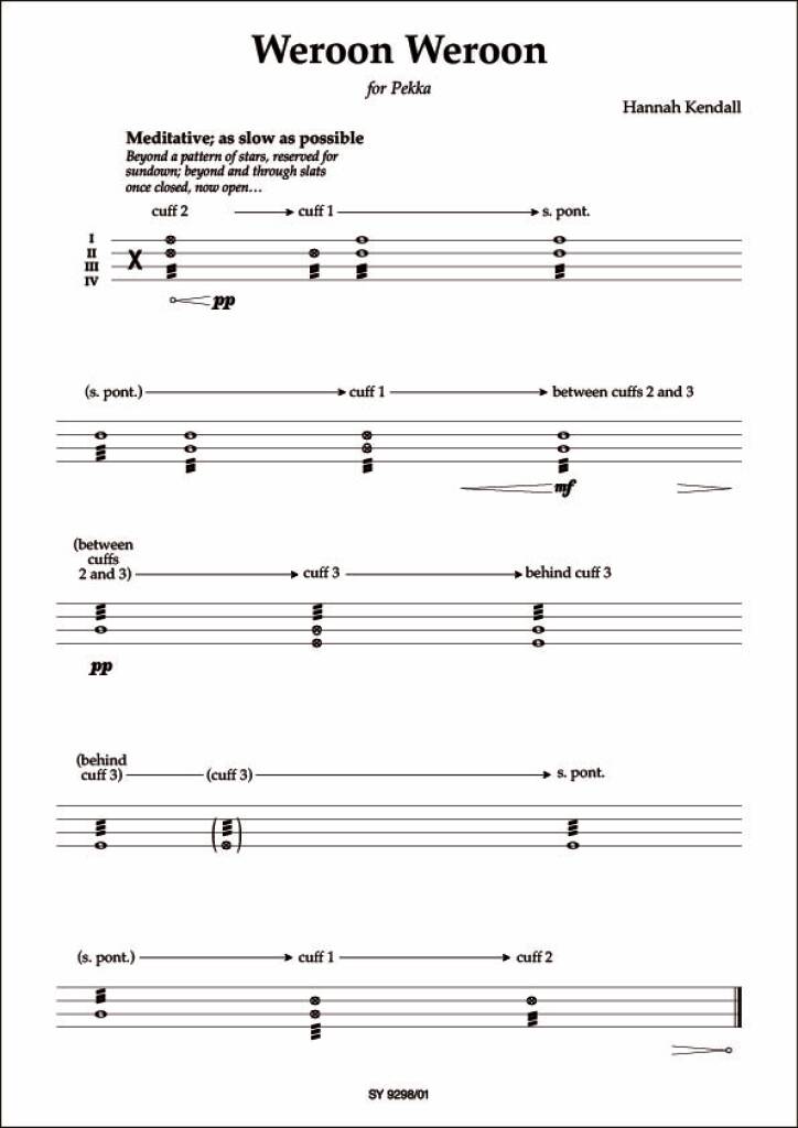 Kendall: Weroon Weroon