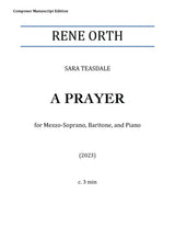 Orth: A Prayer