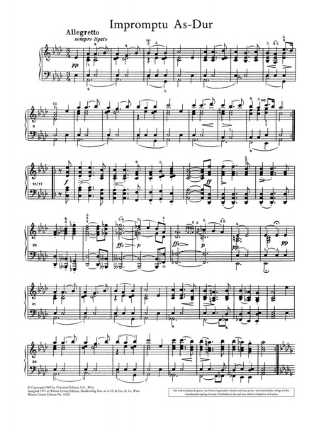 Schubert: Impromptu in A-flat Major, D 935, Op. posth. 142, No. 2