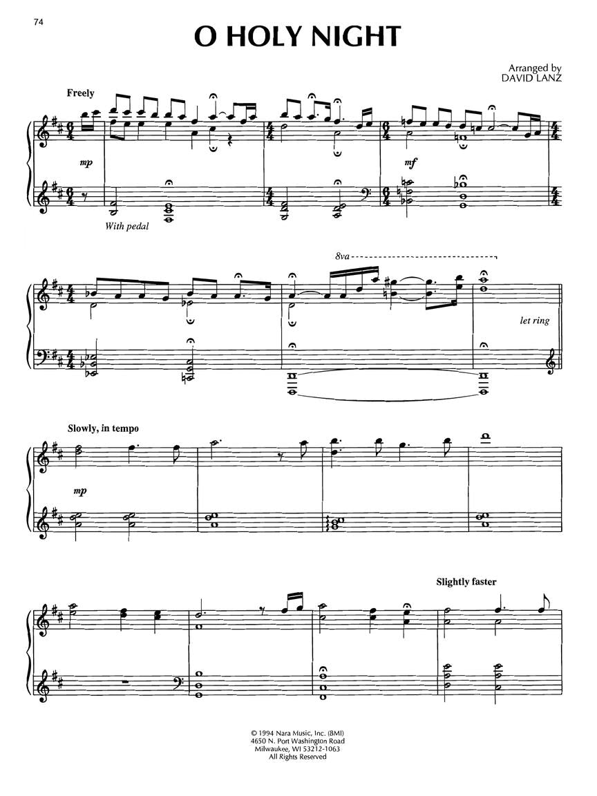 David Lanz – Christmas Eve – Ficks Music