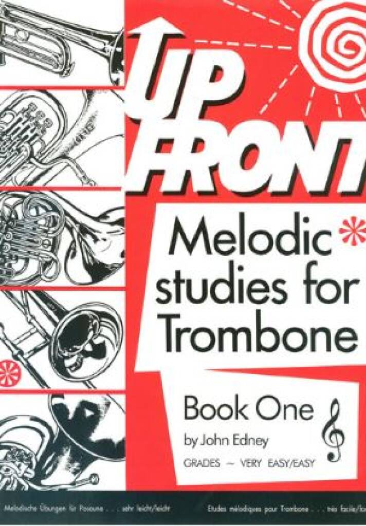 Up Front: Melodic Studies - Trombone Book 1