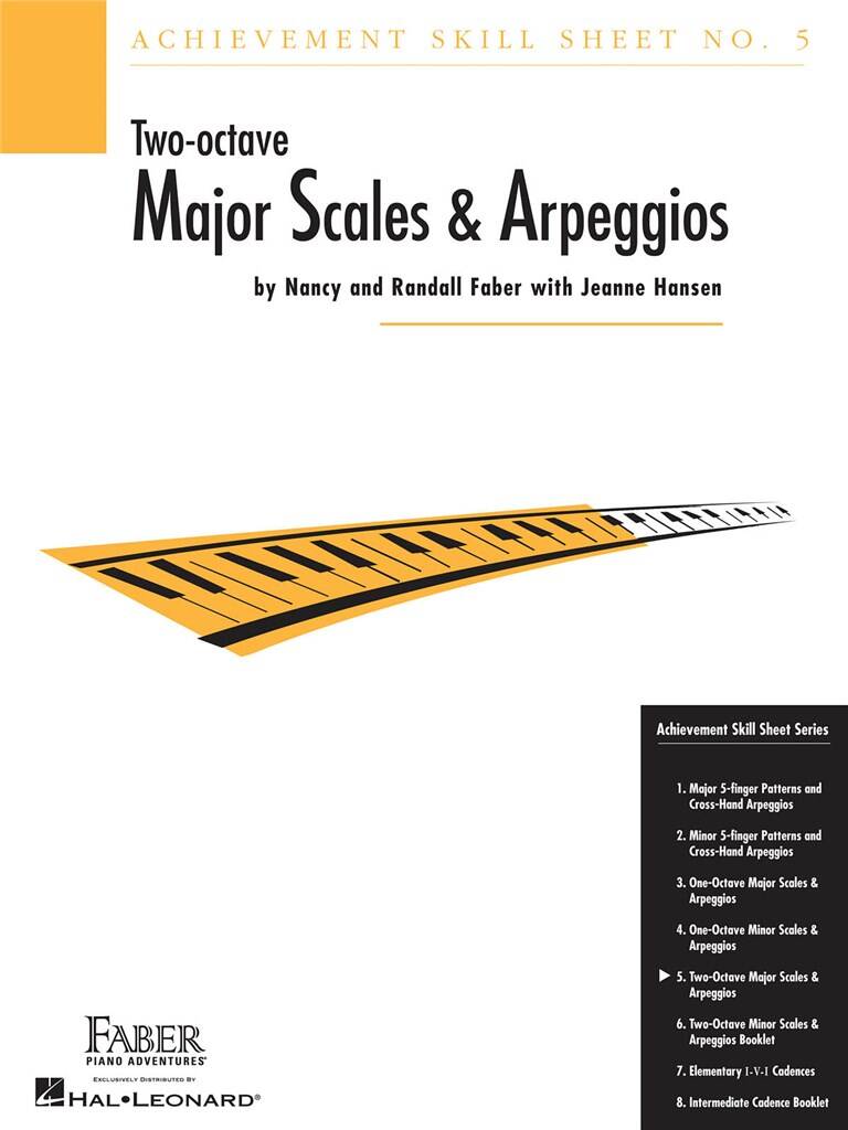 Achievement Skill Sheet No. 5 - Two-Octave Major Scales & Arpeggios