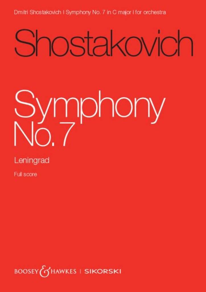 Shostakovich: Symphony No. 7, Op. 60