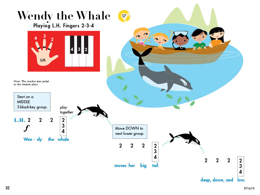 My First Piano Adventure for the Young Beginner: Lesson Book A - Pre-reading