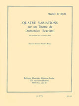 Bitsch: 4 Variations on a Theme by Domenico Scarlatti