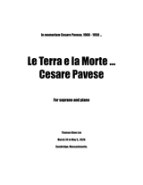 Lee: Le Terra e la Morte … Cesare Pavese