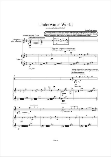 Ad. Schoenberg: Underwater world