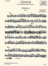 Vivaldi: 9 Cello Sonatas, RV 39-47