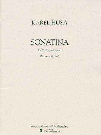 Husa: Sonatina for Violin and Piano