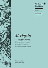 M. Haydn: Laudate Populi