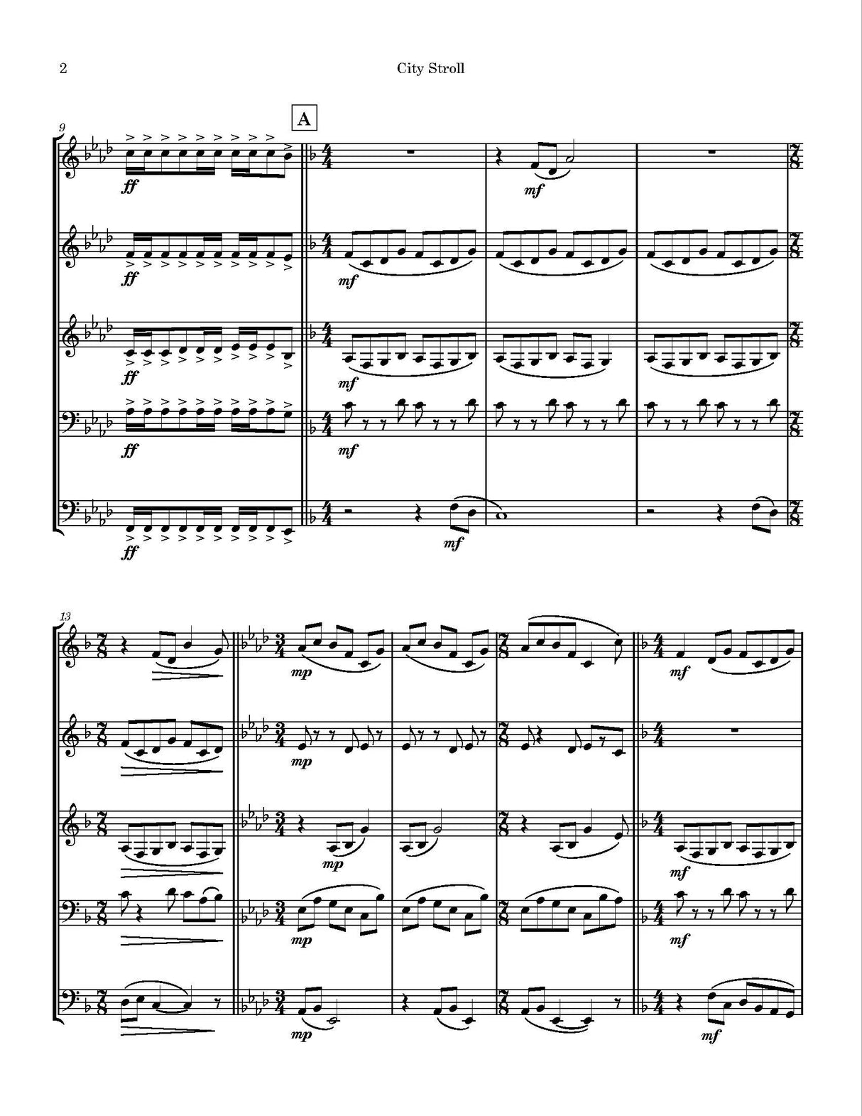 Oliverio: City Stroll