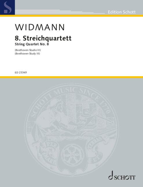 Widmann: String Quartet No. 8