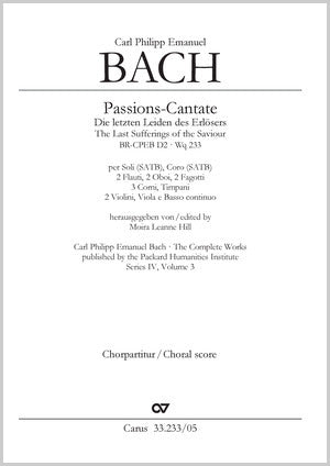 C.P.E. Bach: Passions-Cantate