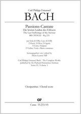 C.P.E. Bach: Passions-Cantate