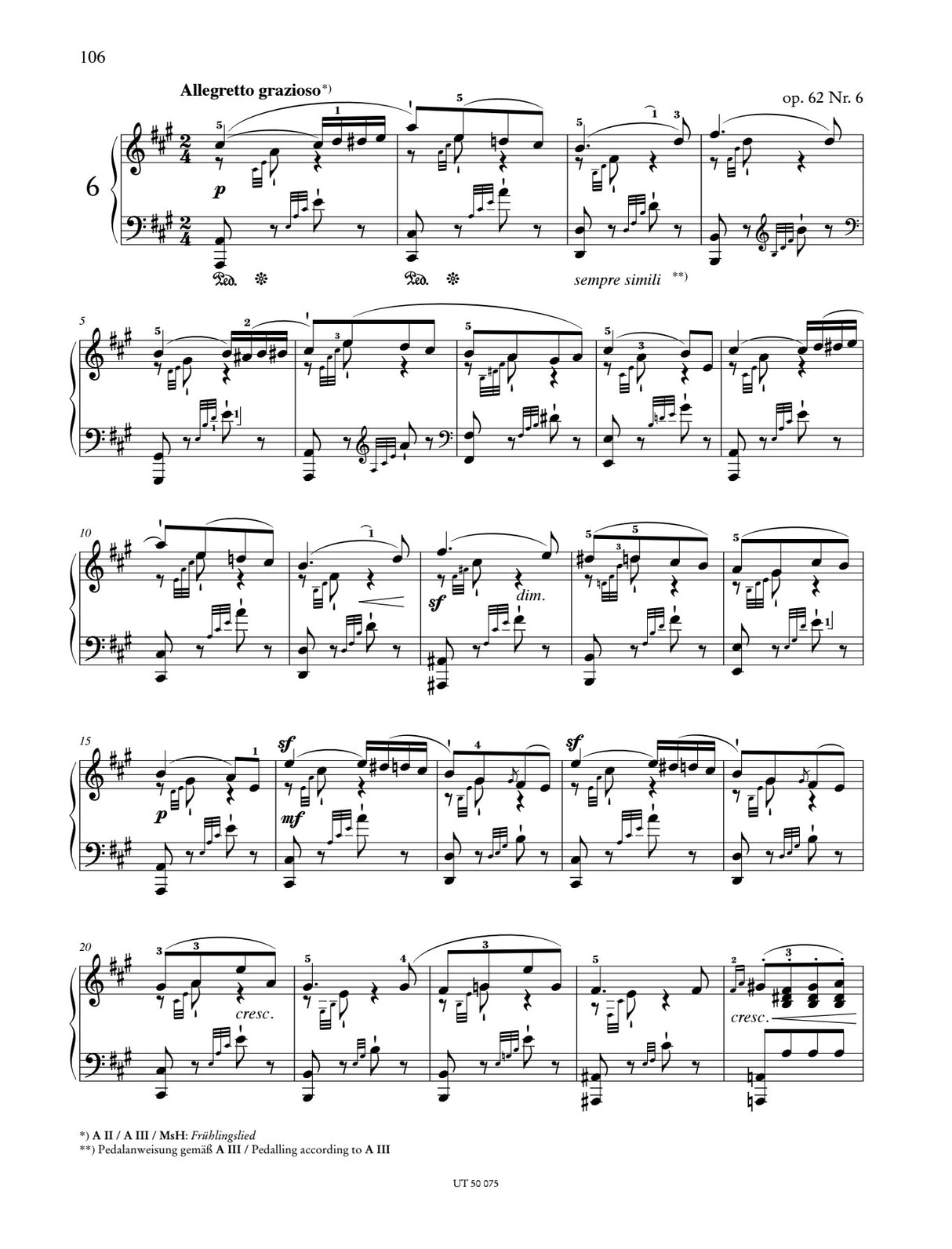 Mendelssohn: Songs Without Words