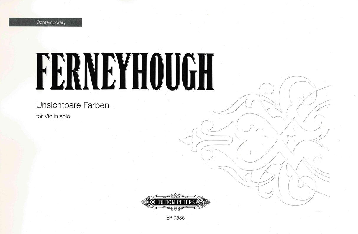 Ferneyhough: Unsichtbare Farben