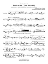 R. Stern: Recitative (Yom Teruah) (Version for Cello)