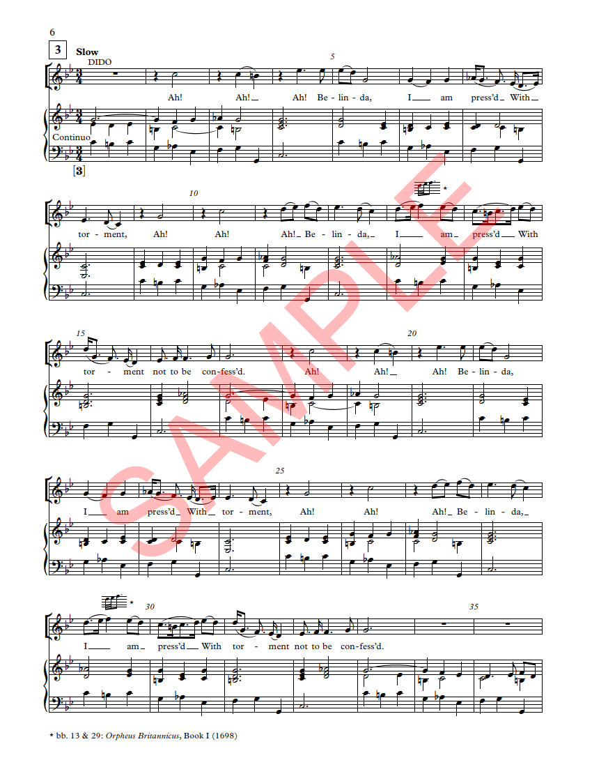 Purcell: Dido and Aeneas – Ficks Music
