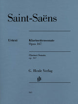 Saint-Saëns: Clarinet Sonata, Op. 167