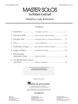 Master Solos: Intermediate Level - Trumpet