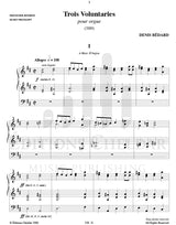 Bédard: 3 Voluntaries