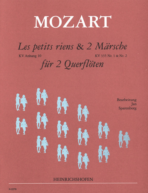 Mozart: 2 Marches, K. 335 (arr. for 2 flutes)