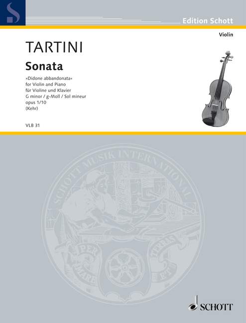 Tartini: Sonata in G Minor ("Didone abbandonata"), Op. 1, No. 10
