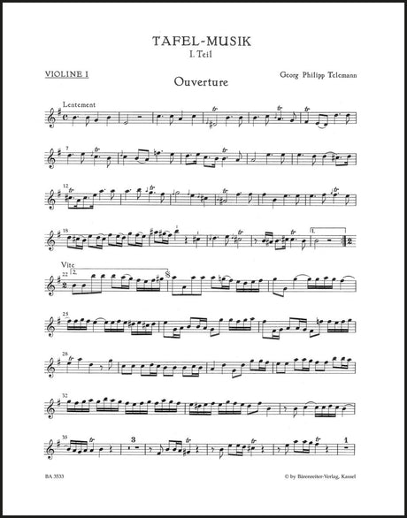 Telemann: Overture Suite and Conclusion in E Minor TWV 55:e1 & 50:5