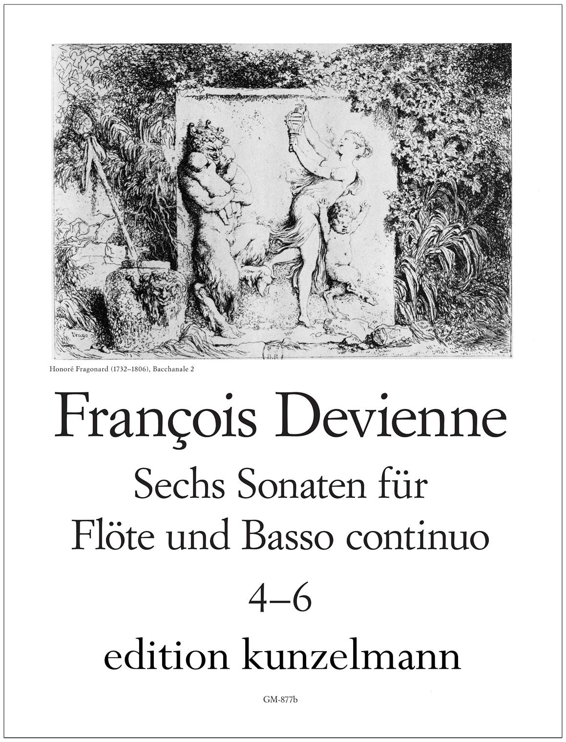 Devienne: 6 Flute Sonatas - Volume 2 (Nos. 4-6)