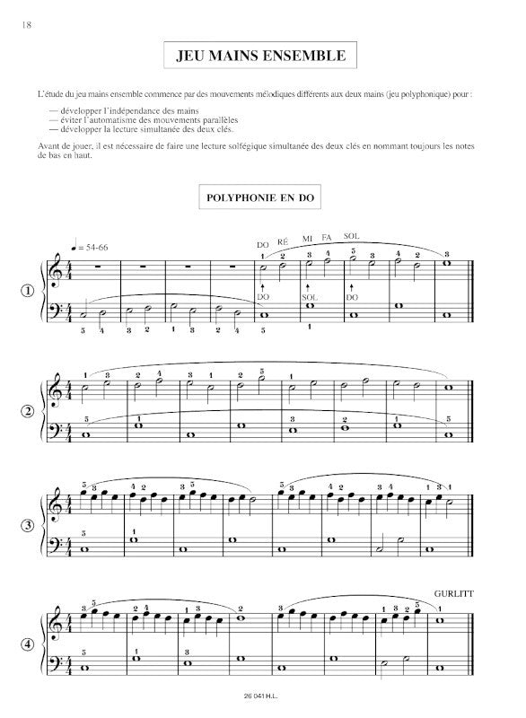 Ma première année de piano