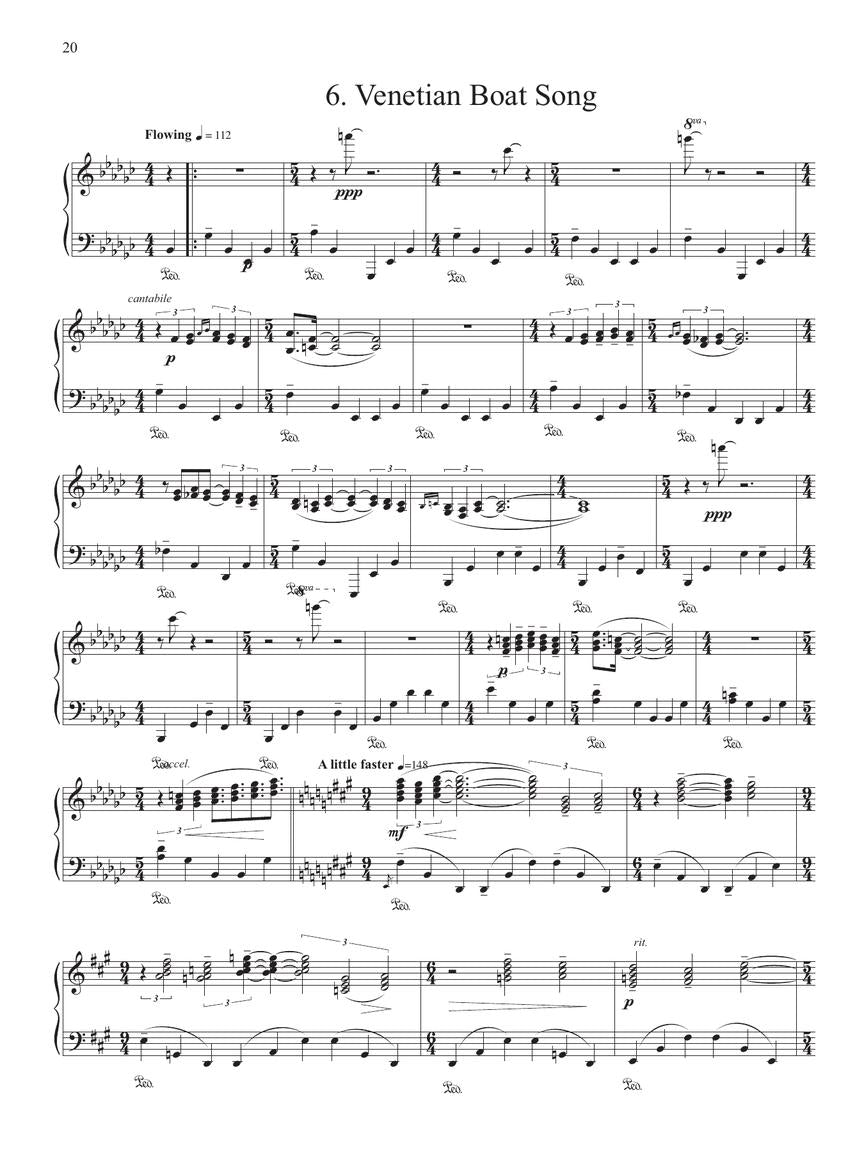 Schiff: 6 Songs Without Words (and an Encore)