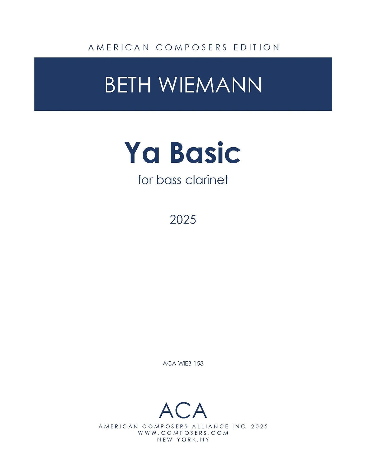 Wiemann: Ya Basic