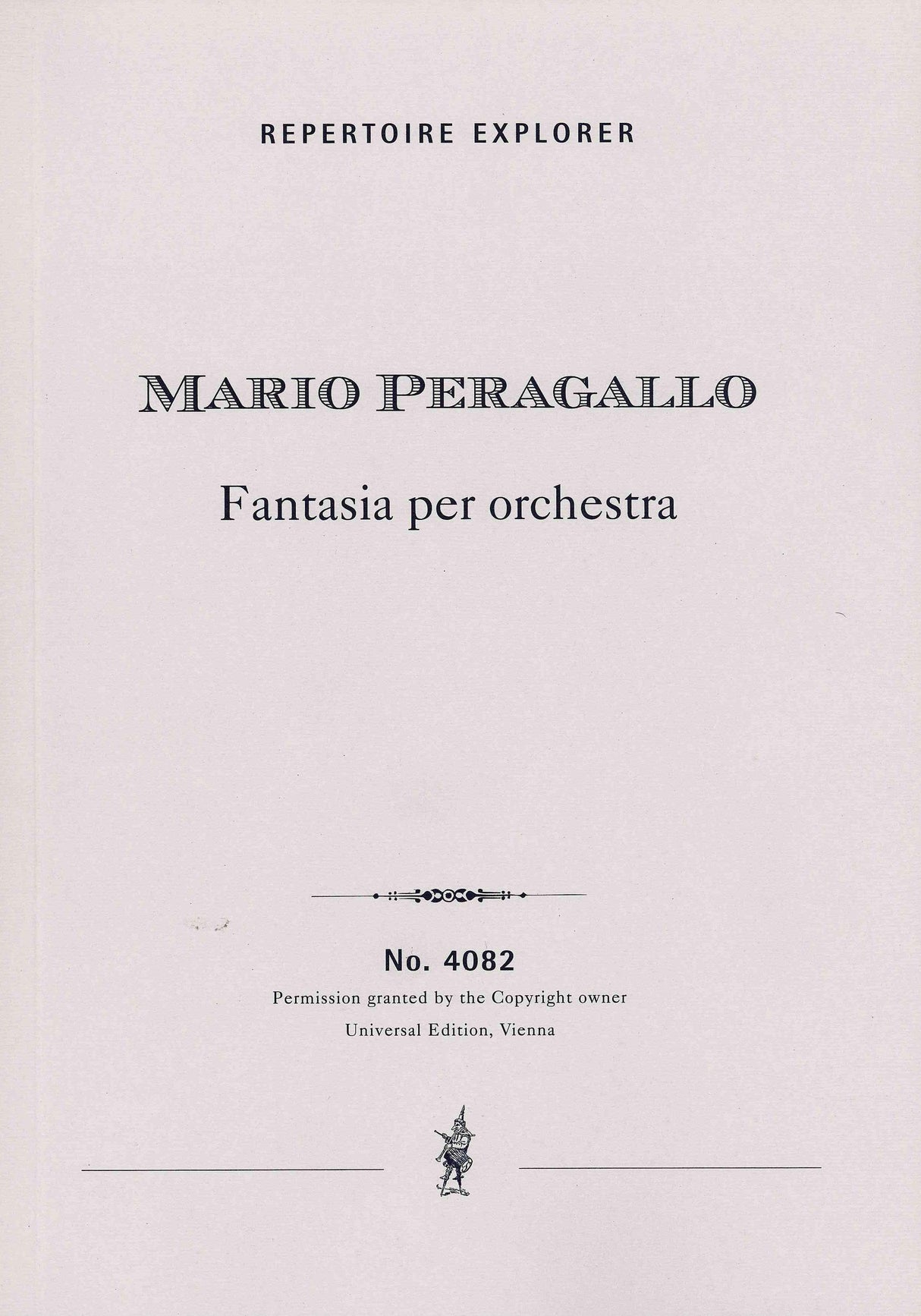 Peragallo: Fantasia