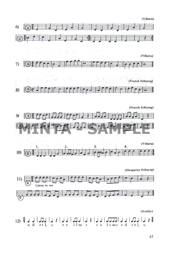 Musical Reading and Writing: Pupil's Book - Volume 1