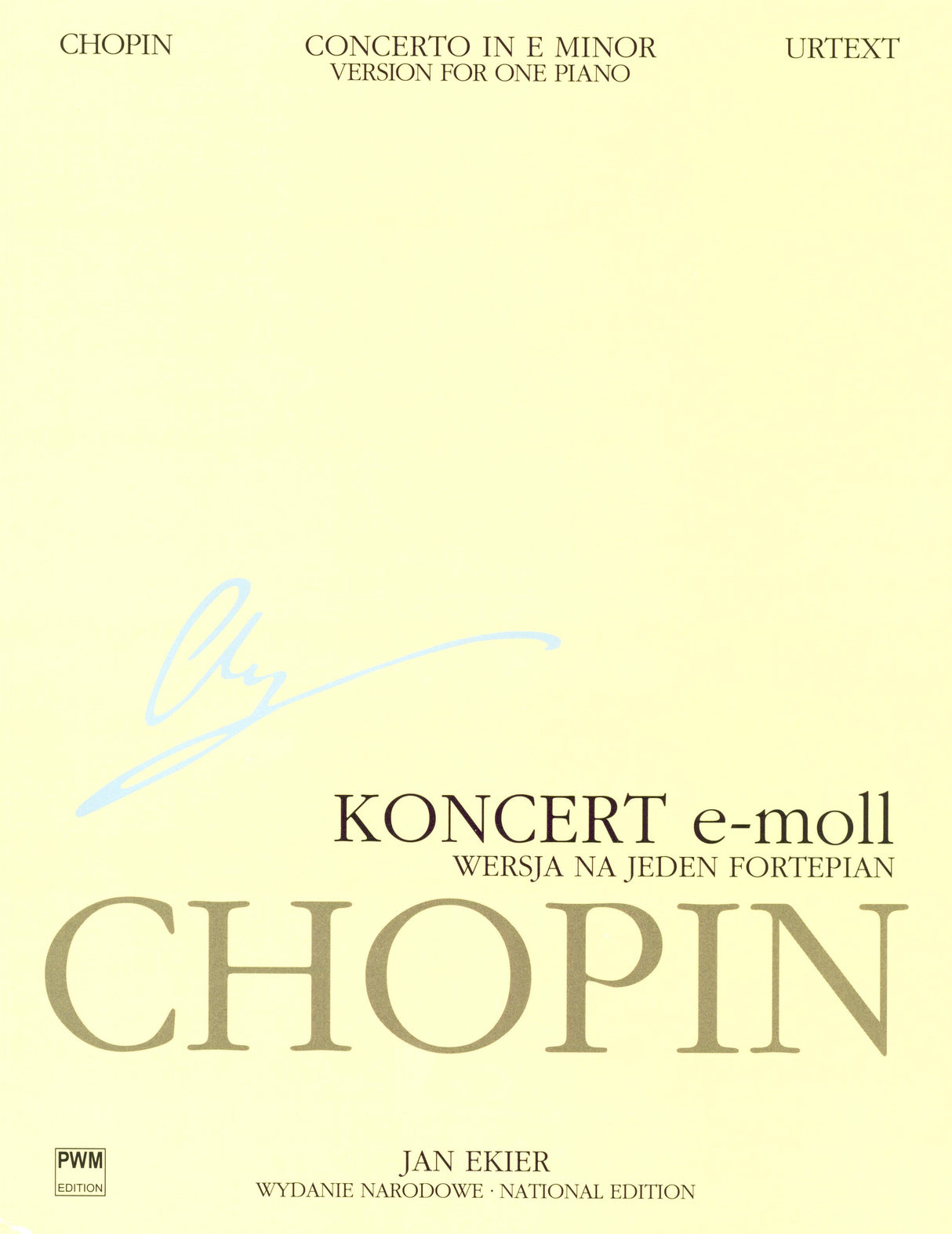 Chopin: Piano Concerto No. 1 in E Minor, Op. 11