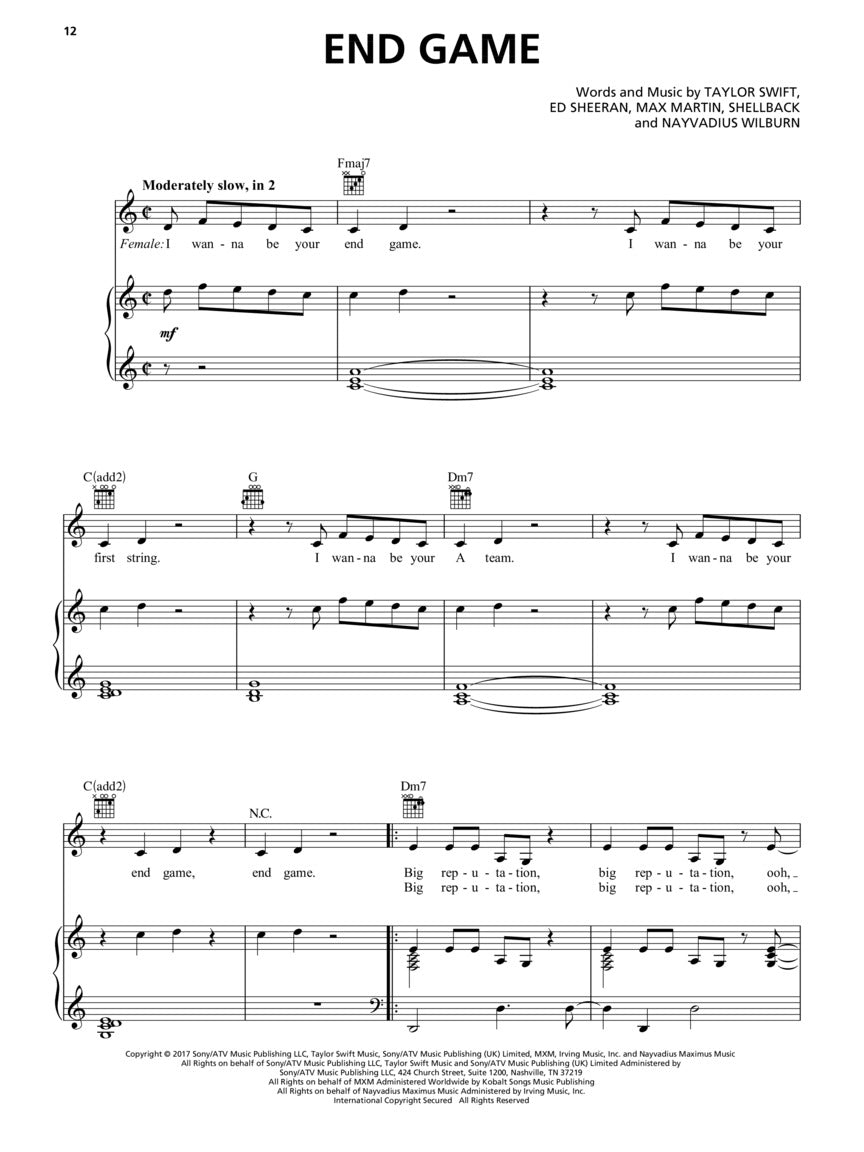 Taylor Swift – Reputation