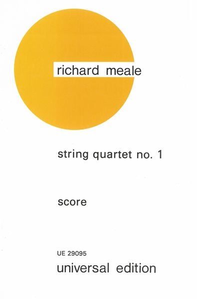 Meale: String Quartet No. 1
