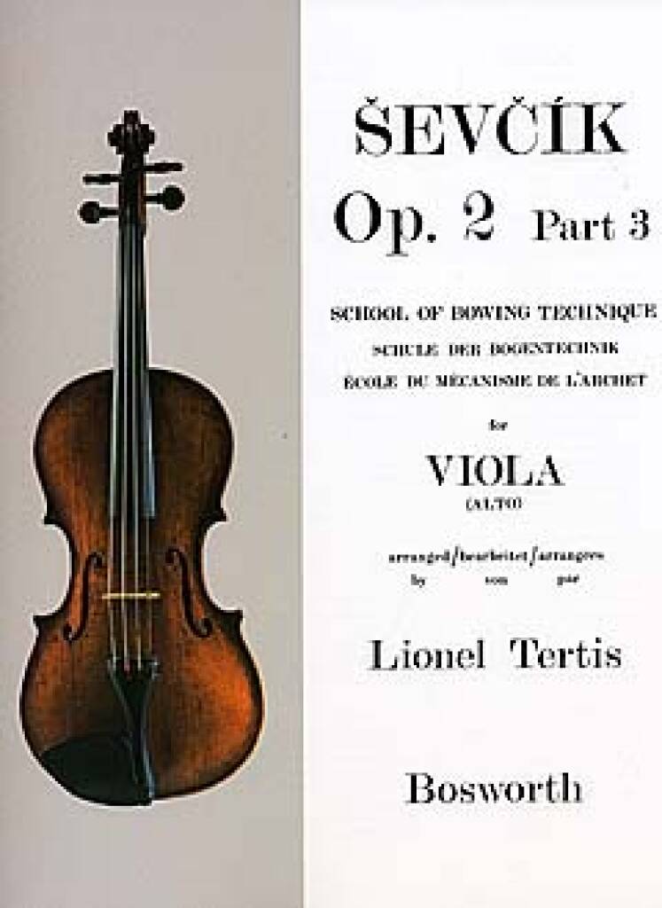 Ševčík: School of Technique, Op. 2 - Part 3 (arr. for viola)