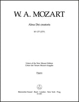 Mozart: Alma Dei creatoris, K. 277 (272a)
