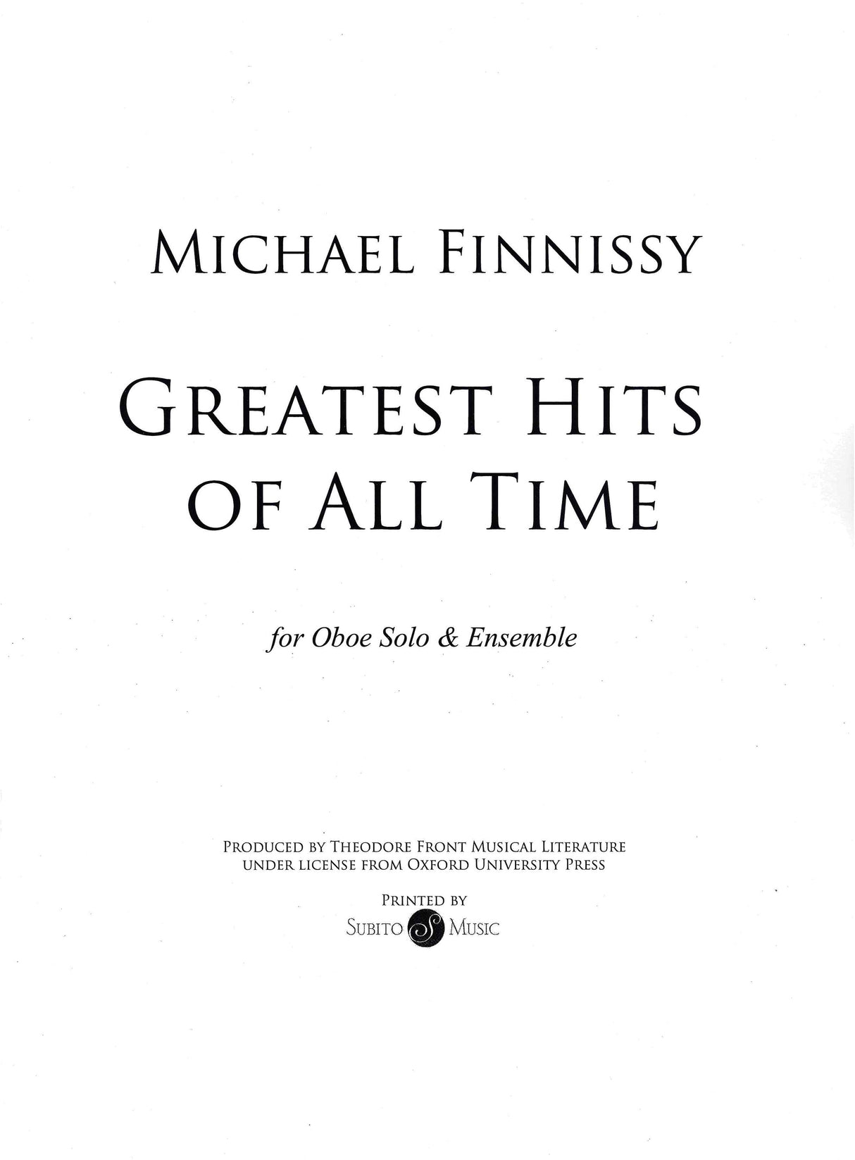 Finnissy: Greatest Hits of All Time