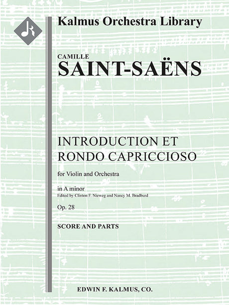 Saint-Saëns: Introduction and Rondo capriccioso, Op. 28