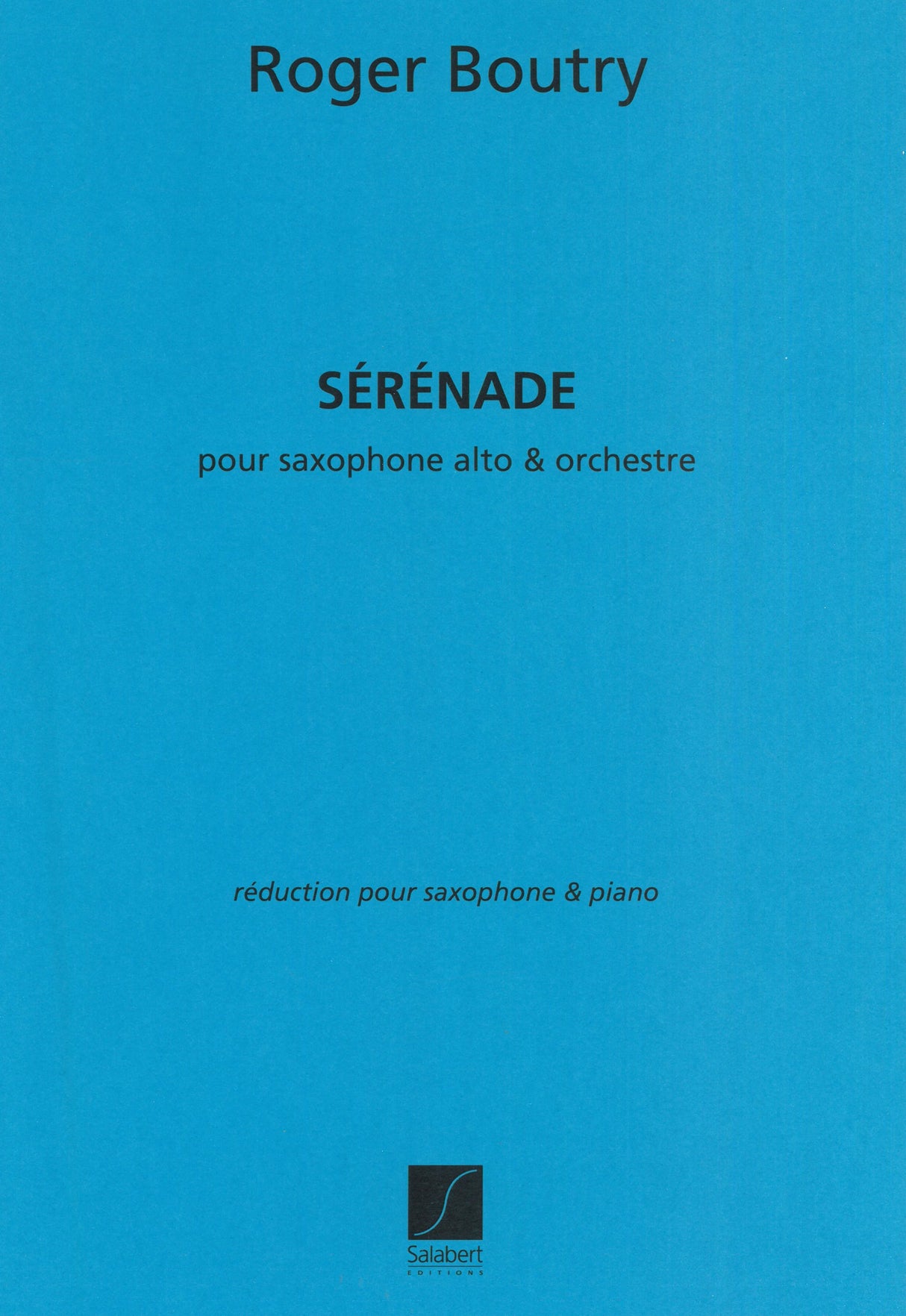 Boutry: Sérénade