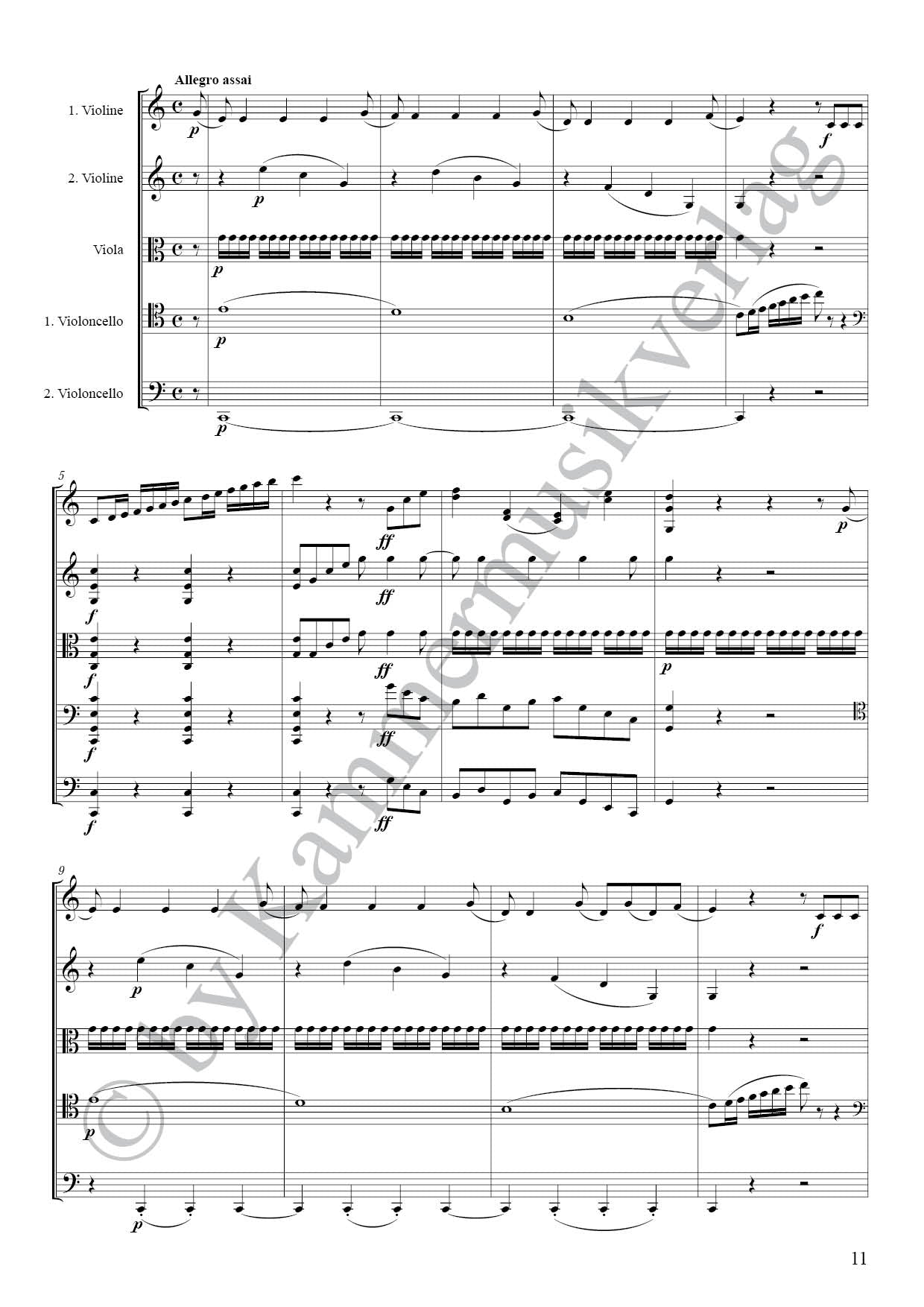 Boccherini: String Quintet in C Major, G 349, Op. 42, No. 2